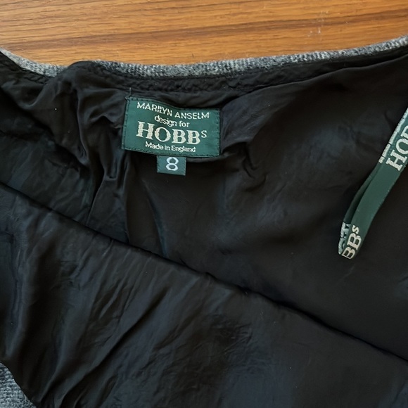 Grey Plaid skirt from Hobbs England! - Picture 4 of 6